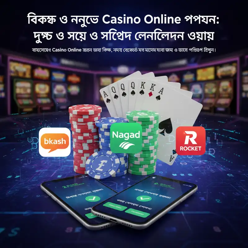 বিকাশ ও নগদে পেমেন্ট