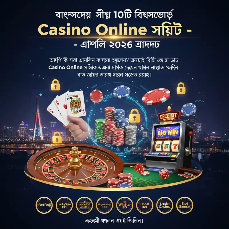 শীর্ষ ১০টি বিশ্বাসযোগ্য Casino Online